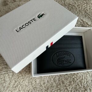 Lacoste Black Card Holder